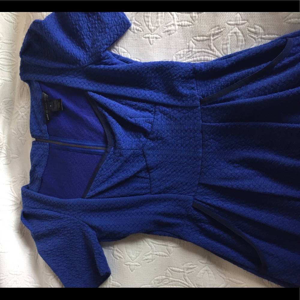 Marc by Marc Jacobs Blue Dress with Pockets